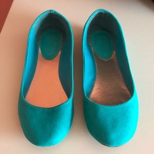 Bamboo aqua flats